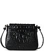 BRAHMIN Melbourne Collection Gianna Crossbody Bag, Color:Black - Image 2