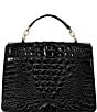 Color:Black - Image 2 - Melbourne Collection Hallie Satchel Bag