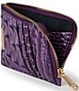 BRAHMIN Melbourne Collection Lennon Heroic Purple Credit Card Wallet, Color:Heroic Purple - Image 4