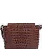 Color:Pecan - Image 2 - Melbourne Collection Hillary Crossbody Bag