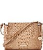 Color:Honey Brown - Image 1 - Melbourne Collection Honey Brown Hillary Crossbody Bag