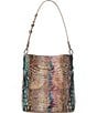 BRAHMIN Melbourne Collection Intuition Celina Bucket Bag, Color:Intuition - Image 2