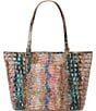 BRAHMIN Melbourne Collection Intuition Medium Asher Tote Bag, Color:Intuition - Image 2