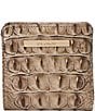 BRAHMIN Melbourne Collection Jane Mini Bifold Snap Wallet, Color:Brindle - Image 1