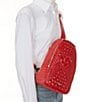 BRAHMIN Sriracha Melbourne Collection Jordan Sling Bag, Color:Sriracha - Image 4