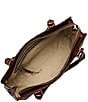 BRAHMIN Melbourne Collection Josette Tote Bag, Color:Pecan - Image 3