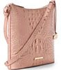 BRAHMIN Melbourne Collection Katie Rose Gold Crossbody Bag, Color:Rose Gold - Image 4