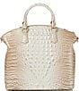 BRAHMIN Melbourne Collection Large Duxbury Contour Satchel Bag, Color:Contour - Image 2