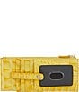 Color:Buttercup - Image 1 - Melbourne Collection Buttercup Leather Credit Card Wallet