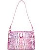 BRAHMIN Purple Iris Melbourne Collection Lorelei Iridescent Shoulder Bag,New Products : American Fashion Style Bags On Sale