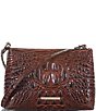 BRAHMIN Melbourne Collection Lorelei Crocodile-Embossed Shoulder Bag ...