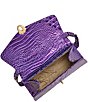 BRAHMIN Melbourne Collection Lucine Cosmic Purple Shoulder Bag - Image 3