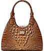 BRAHMIN Melbourne Collection Luggage Brown Adrian Satchel Bag, Color:Luggage Brown - Image 1