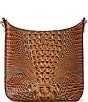 BRAHMIN Melbourne Collection Luggage Brown Leia Crossbody Bag, Color:Luggage Brown - Image 2