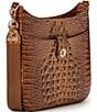 BRAHMIN Melbourne Collection Luggage Brown Leia Crossbody Bag, Color:Luggage Brown - Image 4