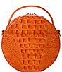 Color:Mandarin Orange - Image 2 - Melbourne Collection Mandarin Orange Lane Crossbody Bag