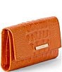 BRAHMIN Melbourne Collection Mango Orange Cordelia Wallet, Color:Mango Orange - Image 4