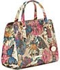 BRAHMIN Melbourne Collection Mariposa Cami Satchel Bag, Color:Mariposa - Image 4