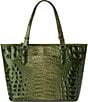 BRAHMIN Melbourne Collection Matcha Green Medium Asher Tote Bag, Color:Matcha Green - Image 2