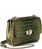 BRAHMIN Melbourne Collection Matcha Green Rosalie Crossbody Bag, Color:Matcha Green - Image 4