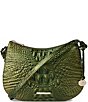 BRAHMIN Melbourne Collection Matcha Green Shayna Crossbody Bag, Color:Matcha Green - Image 1