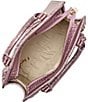 BRAHMIN Melbourne Collection Mellow Rose Cami Satchel Bag, Color:Mellow Rose - Image 3