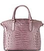 BRAHMIN Melbourne Collection Mellow Rose Duxbury Satchel Bag, Color:Mellow Rose - Image 2