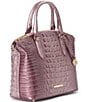 BRAHMIN Melbourne Collection Mellow Rose Duxbury Satchel Bag, Color:Mellow Rose - Image 4