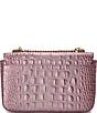 BRAHMIN Melbourne Collection Mellow Rose Hallie Crossbody Bag, Color:Mellow Rose - Image 2