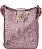 BRAHMIN Melbourne Collection Mellow Rose Marley Crossbody Bag, Color:Mellow Rose - Image 1