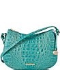 Color:Mermaid Green - Image 1 - Melbourne Collection Mermaid Green Shayna Crossbody Bag