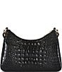 BRAHMIN Melbourne Collection Mod Esme Shoulder Bag, Color:Black - Image 2