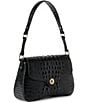 BRAHMIN Melbourne Collection Nerida Shoulder Bag, Color:Black - Image 4