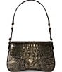 BRAHMIN Melbourne Collection Onyx Nerida Shoulder Bag, Color:Onyx - Image 1