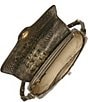 BRAHMIN Melbourne Collection Onyx Nerida Shoulder Bag, Color:Onyx - Image 3