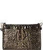 BRAHMIN Melbourne Collection Onyx Vida Crossbody Bag, Color:Onyx - Image 2