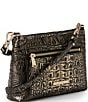 BRAHMIN Melbourne Collection Onyx Vida Crossbody Bag, Color:Onyx - Image 4