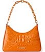 BRAHMIN Melbourne Collection Orange Mango Mod Esme Chain Strap Shoulder Bag, Color:Mango Orange - Image 1