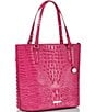 Color:Paradise Pink - Image 4 - Melbourne Collection Paradise Pink Ezra Tote Bag