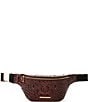 BRAHMIN Melbourne Collection Pecan Hollis Compact Belt Bag, Color:Pecan - Image 1