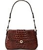 BRAHMIN Melbourne Collection Pecan Nerida Shoulder Bag, Color:Pecan - Image 1