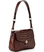 BRAHMIN Melbourne Collection Pecan Nerida Shoulder Bag, Color:Pecan - Image 4