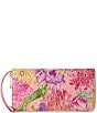 BRAHMIN Melbourne Collection Perennial Skyler Travel Wallet Wristlet, Color:Perennial - Image 1