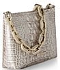 BRAHMIN Melbourne Collection Pristine Lorelei Shoulder Bag, Color:Pristine - Image 4