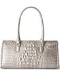 BRAHMIN Melbourne Collection Pristine Sophia Satchel Bag, Color:Pristine - Image 2