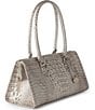 BRAHMIN Melbourne Collection Pristine Sophia Satchel Bag, Color:Pristine - Image 4