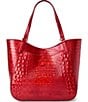 BRAHMIN Melbourne Collection Red Opal Aliza Tote Bag, Color:Red Opal - Image 2