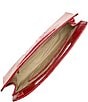 BRAHMIN Melbourne Collection Red Opal Ravina Magnetic Snap Clutch, Color:Red Opal - Image 3