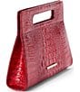 BRAHMIN Melbourne Collection Red Opal Ravina Magnetic Snap Clutch, Color:Red Opal - Image 4