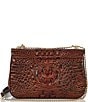 BRAHMIN Melbourne Collection Rosalie Crossbody Bag, Color:Pecan - Image 2